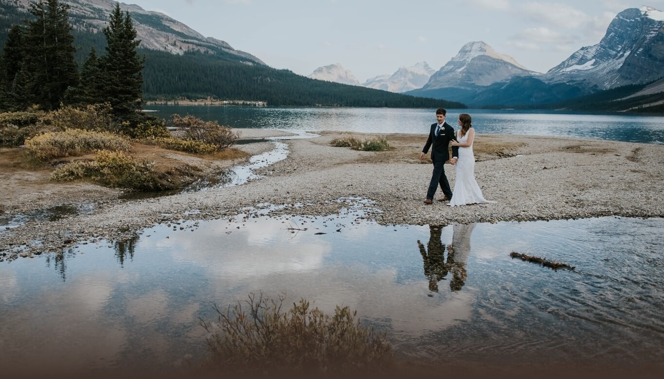 Outdoor wedding ceremony at the venue