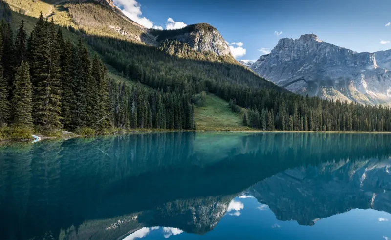 Emerald Lake near Cathedral Mountain Lodge