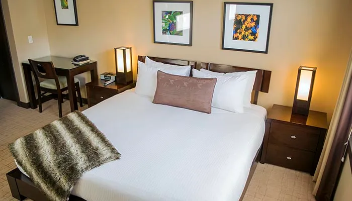 Two bedroom suite living room